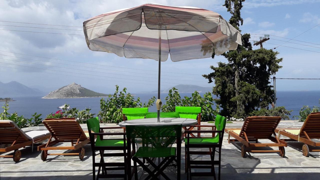Fantastic House With A Wonderful View Of The Sea Villa Kapotidhes Exteriör bild