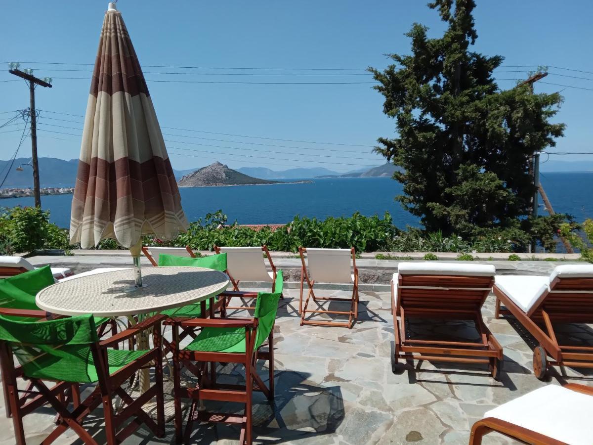 Fantastic House With A Wonderful View Of The Sea Villa Kapotidhes Exteriör bild
