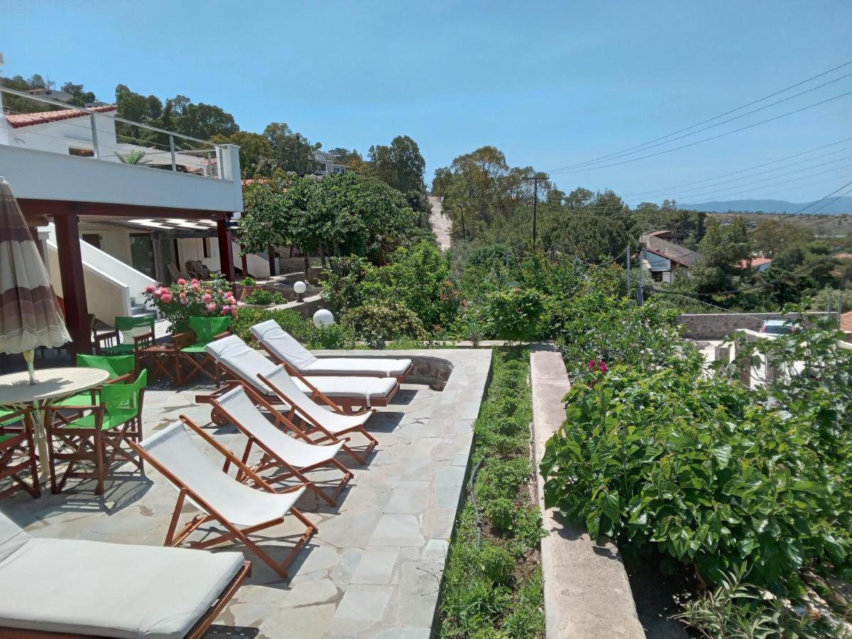 Fantastic House With A Wonderful View Of The Sea Villa Kapotidhes Exteriör bild